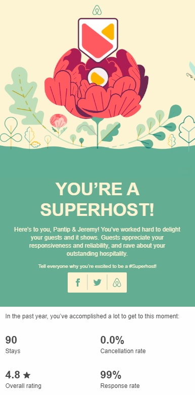 super host airbnb